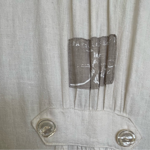 MAGNOLIA PEARL Love Collection European Linen Tuxedo Jacket - Picture 2 of 3